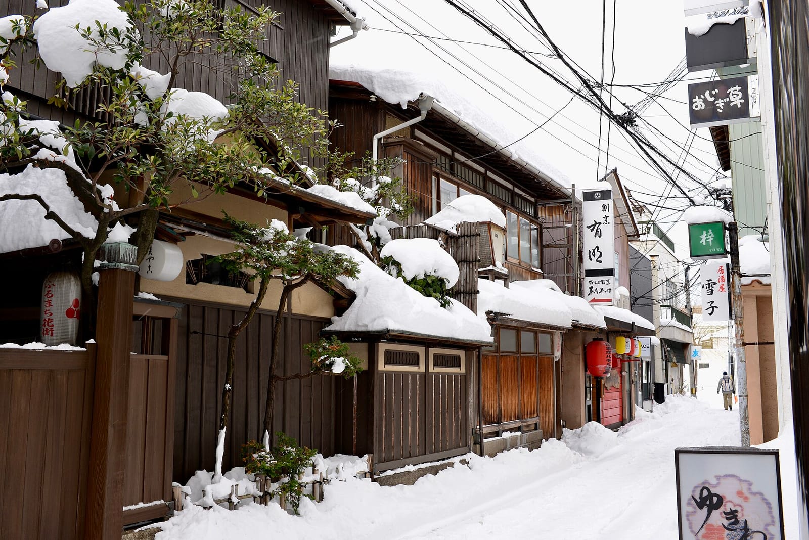 古町の路地