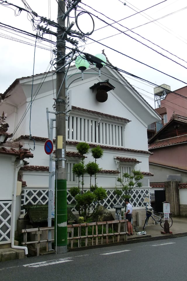 白牡丹酒造の蔵の外観