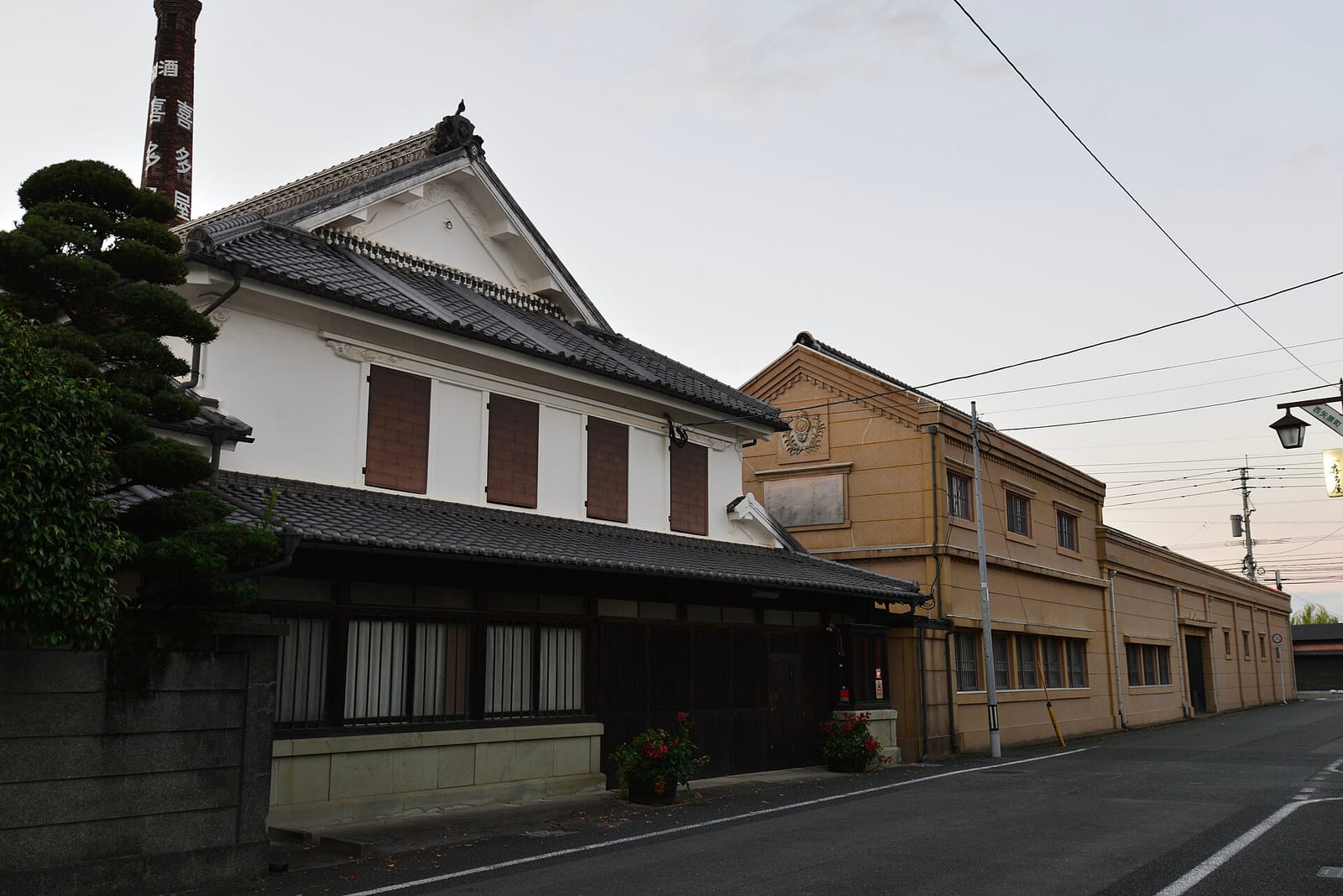 喜多屋の酒蔵の外観