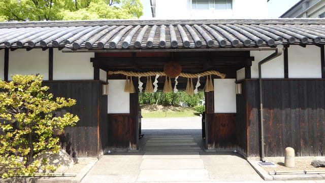 神戸酒心館の正面玄関