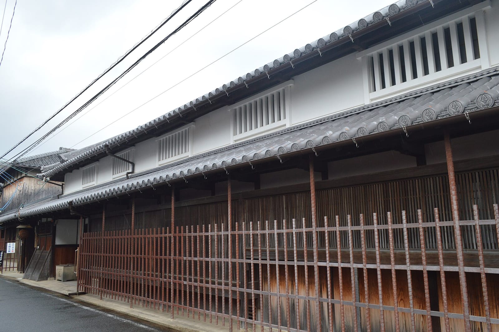 浪花酒造の登録有形文化財の建物