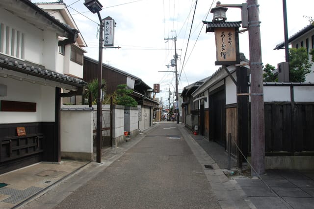 ならまちの街並み