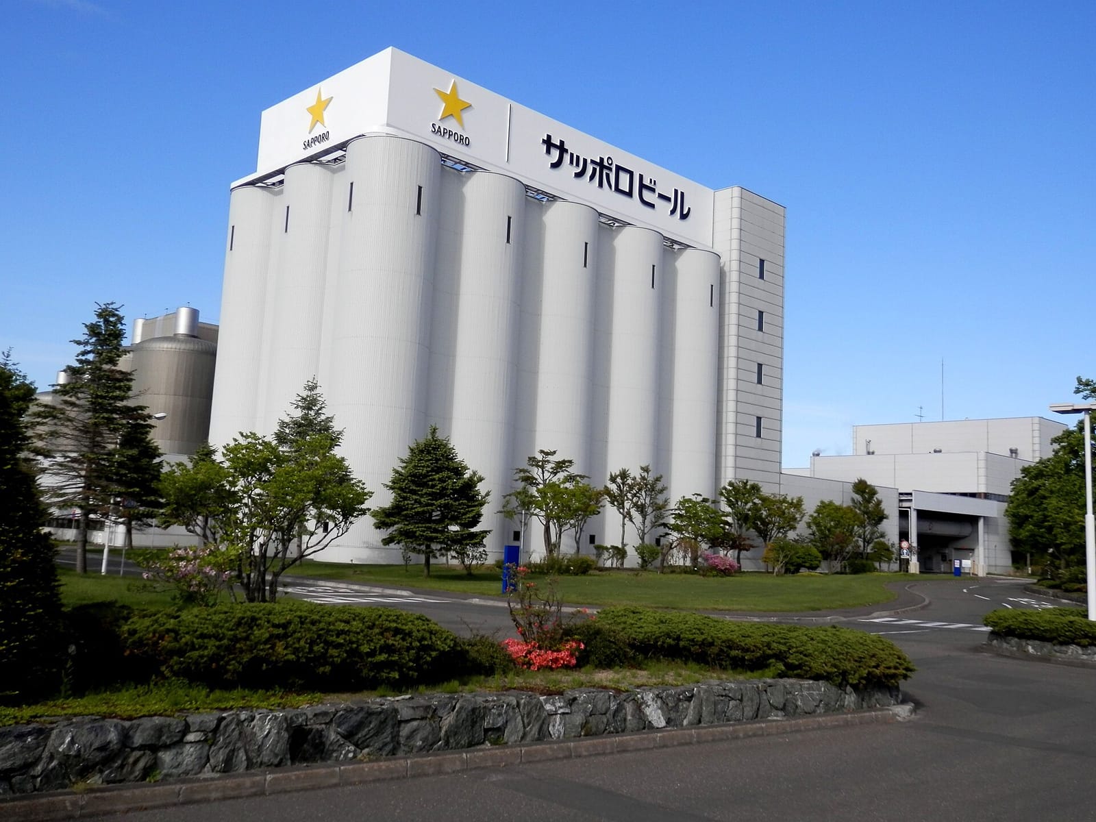 サッポロビール北海道工場の外観