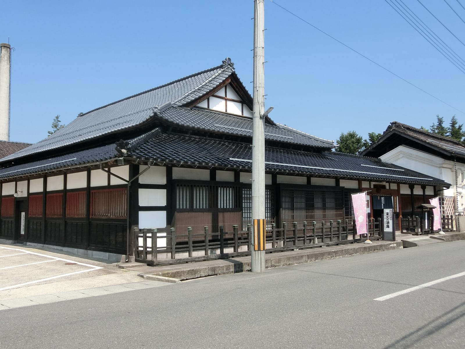 東光の酒蔵(酒造資料館)の外観